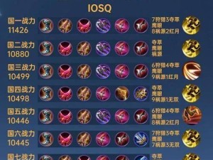 国服光信最新铭文出装攻略（打破常规，掌握先机！）