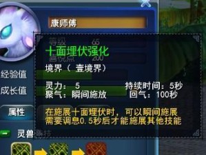 灵兽技能搭配攻略（探索最强技能组合，成就无敌战斗力！）