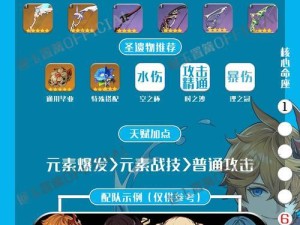 原神平民公子培养攻略（最佳武器、圣遗物、天赋、升级计划与战斗技巧）