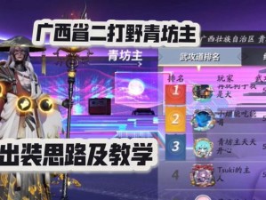 职业打野全局出装攻略——如何在游戏中取得优势？（从装备选择到战术应用，一文带你玩转打野全局！）